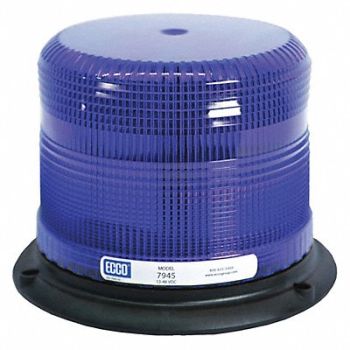 PULSE II Led Beacon Low Prof 12-48Vdc Blue, 65CF77