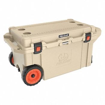 PELICAN Marine Chest Cooler With Wheels 76.0 qt., 397Y40