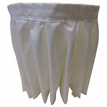 NILFISK Vacuum Filter 19-3/4 L 5-3/4 H Wet/Dry, 65DD32