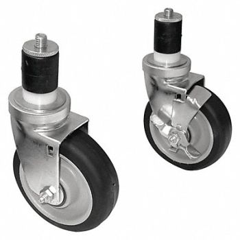 ADVANCE TABCO Work Table Casters PK4, 65FL92