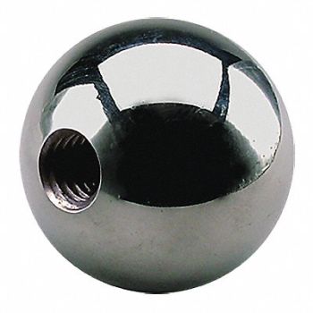 S W MANUFACTURING Ball Knob Stl 1/2-20 1-3/8 dia., 65LJ02