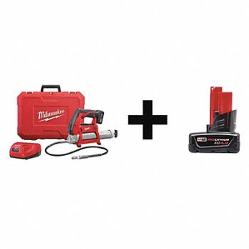 MILWAUKEE Cordless Grease Gun Kit 12.0V, 65MV78