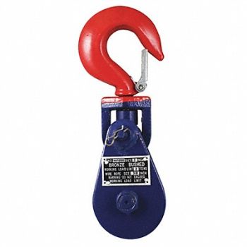 INDUSCO Snatch Hook Block 2T 3 3/8 W/R, 65RM03