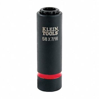 KLEIN TOOLS 2-in-1 Socket 5/8 x 7/16-Inch, 807K29