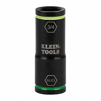 KLEIN TOOLS Flip Impact Socket 3/4 and 13/16-Inch, 806FF3