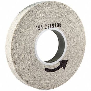 NORTON Convolute Wheel 8 dia 4 500 RPM, 804KV8