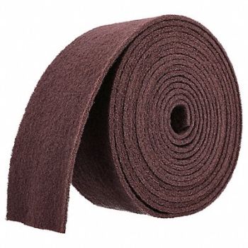 NORTON Non-Woven Roll Maroon 30 ft L 6 W, 804JM1