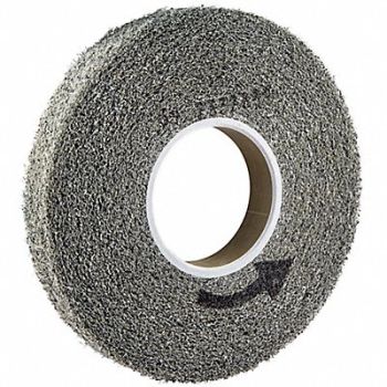 NORTON Convolute Wheel 8 dia 2 500 RPM, 804KV3