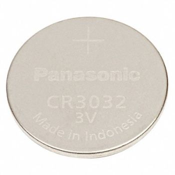 GRAINGER APPROVED Coin Cell Battery Lithium 500mAh Cap., 54ZU78