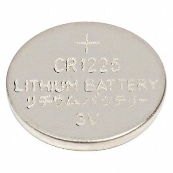 GRAINGER APPROVED Button Cell Battery Lithium 50mAh Cap, 54ZU73