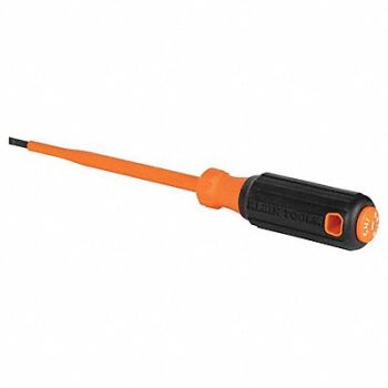 KLEIN TOOLS Insulated Driver 3/16 in Cab, 802NT8