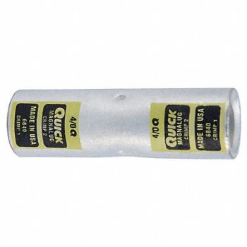 QUICKCABLE Battery Splice 4/0 AWG Yellow PK2, 2CWZ6