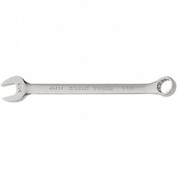 KLEIN TOOLS Combination Wrench 1-1/8, 807H27