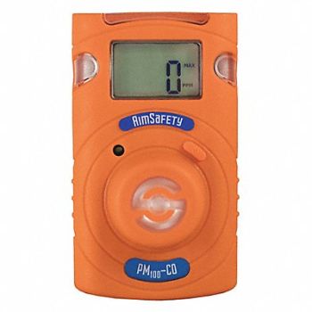 AIMSAFETY Single Gas Detector CO Gas 1-9/16 H, 68KA04