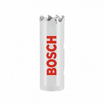 BOSCH Hole Saws 11/16 Dia Shank Size 1/4, 802GJ4