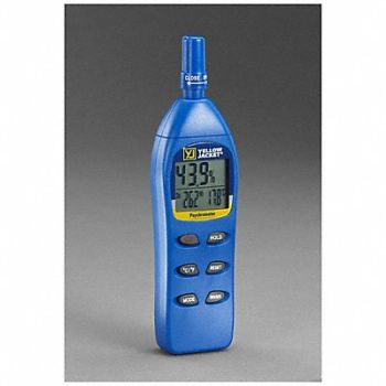 YELLOW JACKET Temp/Humdty Meter 0 to 100 Rel Hum Rnge, 29AU23