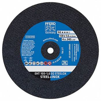PFERD HP CutOff Whl PSF 4 x.062 x1/4 19000rpm, 35ZG05