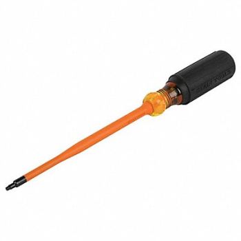KLEIN TOOLS Insulated Screwdriver #1 SQ 6 in, 802NV4