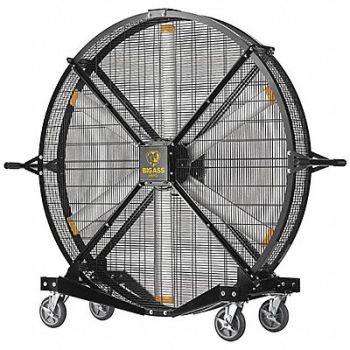 BIG ASS FANS Portable Floor Fans 6.5 ft Dia Steel, 699W08