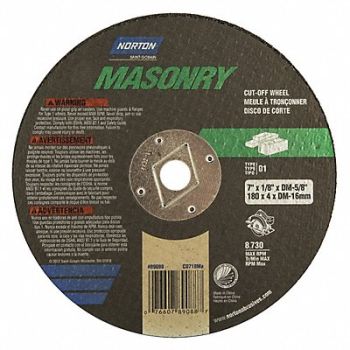 CutOff Whl Norton Masonry 7 x.125 x5/8, 6A098