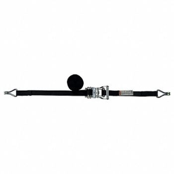 LIFT-ALL Tie Down Strap Ratchet Poly 15 ft., 38Z869