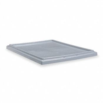 AKRO-MILS E9221 Lid Gray Indstrl Grd Plymr 29 1/2 in, 6A271