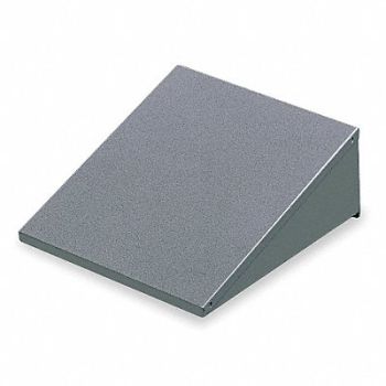 TENNSCO F0440 Locker Sloping Top 15 Wx18 D Gray, 6A286
