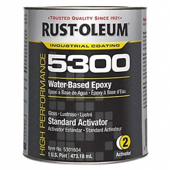 RUST-OLEUM Epoxy Activator 5300 Clear 1 pt Can, 6A403