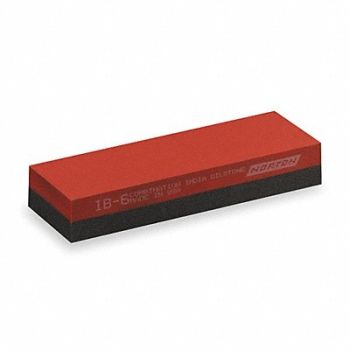 NORTON Combination Grit Stone Aluminum 8x2x1, 6A437