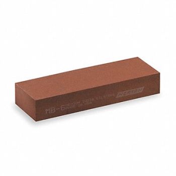 NORTON Sharpening File Sq A/O Orange/Brown Med, 6A445