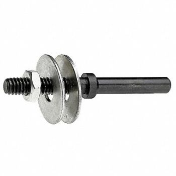 NORTON Unitized Wheel Mandrel 1/4 in Shank, 6A465