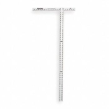 JOHNSON Drywall T Square 47 7/8 In Alum, 6A514