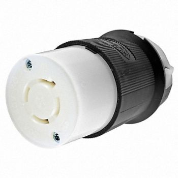 HUBBELL Connector 480VAC 20A L16-20R 3P 4W 3PH, 6A663
