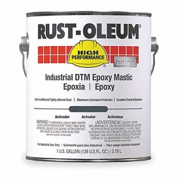 RUST-OLEUM Epoxy Activator/Finish Safety Blue 1 gal, 7H598