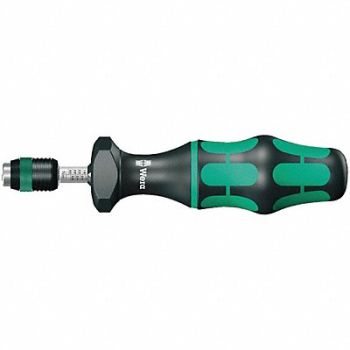 WERA Adj Trq Scrdrvr 1/4 in 1.2 to 3.0 Nm, 6AAV4