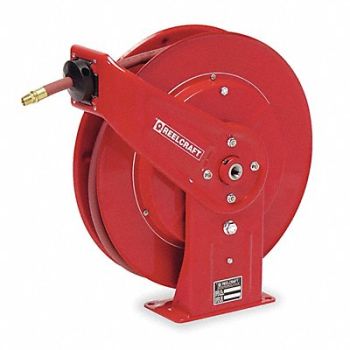 REELCRAFT Spring Return Hose Reel 1/4 MNPT 50 ft, 6AB49