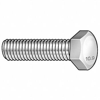 GRAINGER APPROVED HxHdCpScrw Steel 65mm M24-3.00 1PK, 6AJ80