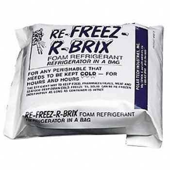 SAN JAMAR Reusable Ice Pack 1 1/2x7x6 PK6, 6ADJ2