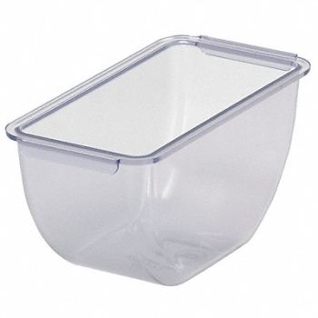 SAN JAMAR Condiment Tray Insert 1 1/2 Pint PK6, 6ADJ6