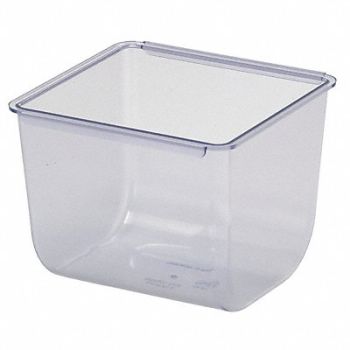 SAN JAMAR Condiment Tray Insert 2 Quart PK6, 6ADJ8