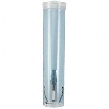 GRAINGER APPROVED Cup Dispenser 17 in H Blue, 6ADL4