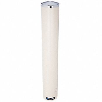 GRAINGER APPROVED Cup Dispenser 24 3/4 in H Beige, 6ADP1