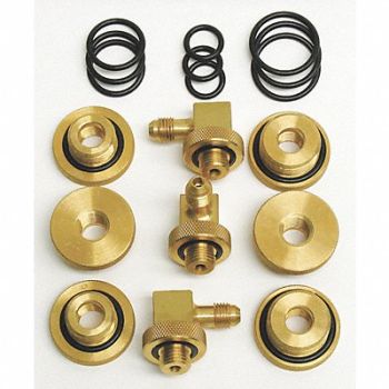 MIDWEST INSTRUMENT Test Cock Adapter Kit, 6AJW2