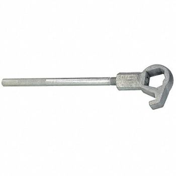 GRAINGER APPROVED Adj. Hydrant Wrench 16.56 L Iron, 6AKC0