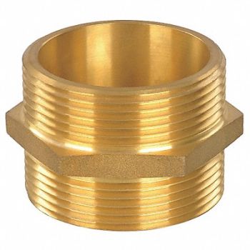 GRAINGER APPROVED Fire Hose Adapter Straight NPTxNST, 6AKD0