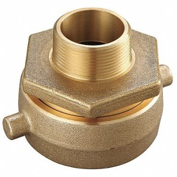 GRAINGER APPROVED Fire Hose Adapter NPTxNST, 6AKD9