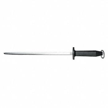 MERCER CUTLERY German Sharpening Steel 12 in, 6AKU5