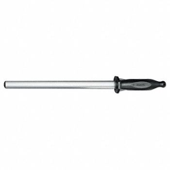 MERCER CUTLERY Diamond Sharpening Steel 10 in, 6AKU7