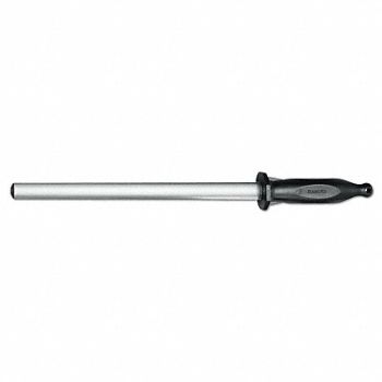 MERCER CUTLERY Diamond Sharpening Steel 12 in, 6AKU8