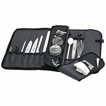 MERCER CUTLERY Knife Case 17 pcs. Poly 21 in, 6AKV4
